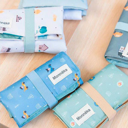 Mantel Circuito Coches Mostaza Monneka