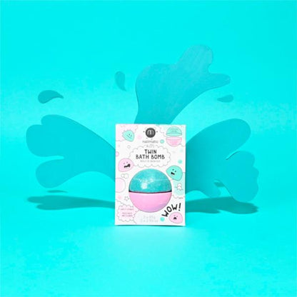 Bomba Baño Duo Nailmatic Rosa Y Verde