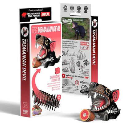 Puzzle 3D Demonio Tasmania Eugy Dodoland