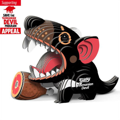 Puzzle 3D Demonio Tasmania Eugy Dodoland