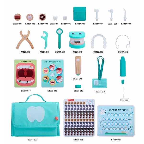 Juego Clínica Dental Súper Smile Set Dentista Hape