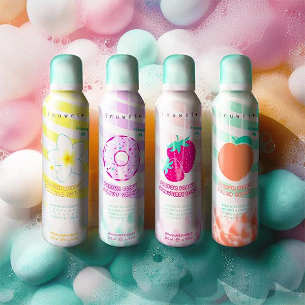 Espuma Ducha Baño Fresa 200 ml Inuwet
