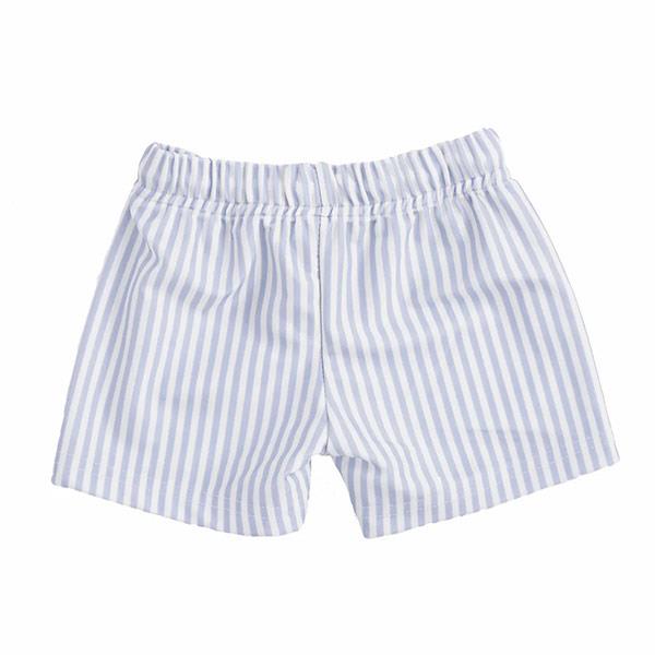 Boxers Baño Lycra Rayas Azul