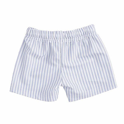 Boxers Baño Lycra Rayas Azul