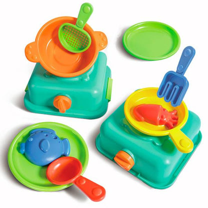 Sandy Chef Juego Cocina Arena Hape