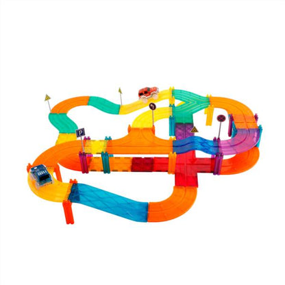 Braintoys Imanix Pista De Carreras 50 Piezas (Incluye Dos Coches)