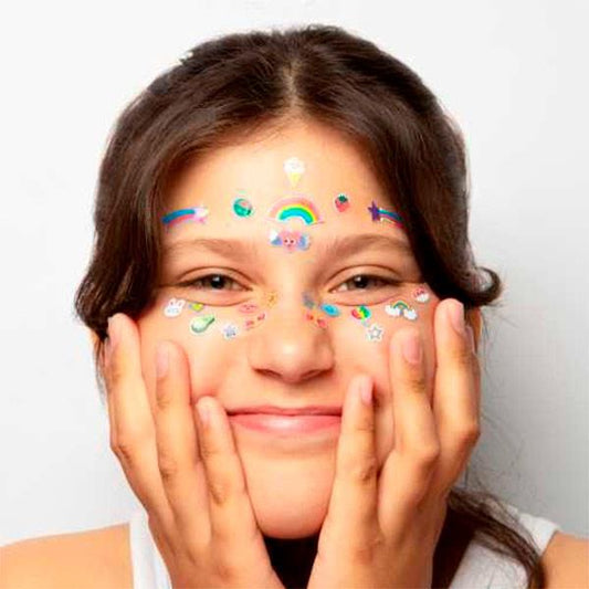 Pegatinas Cara Kawai Omy