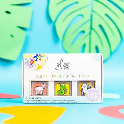 6 Cubos Luminosos Zoo GloPals