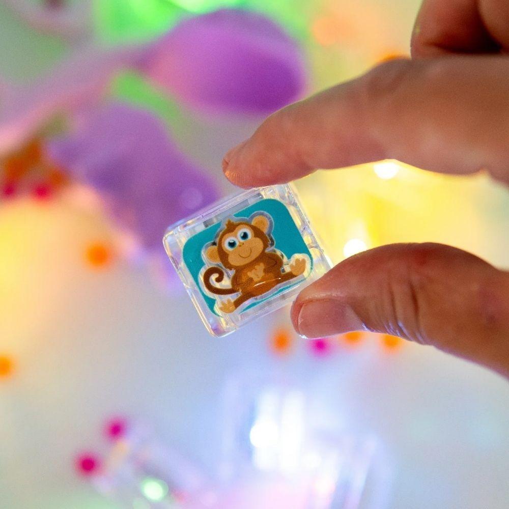 6 Cubos Luminosos Zoo GloPals