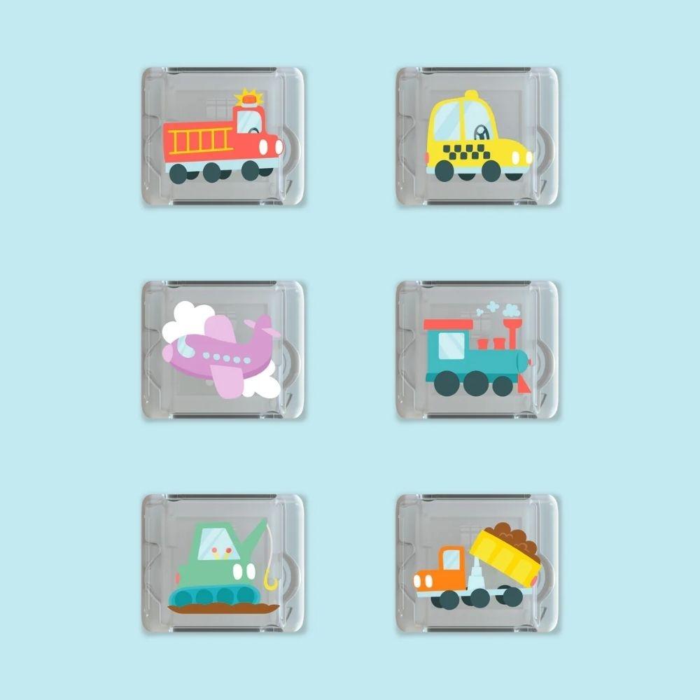 6 Cubos Luminosos Auto GloPals