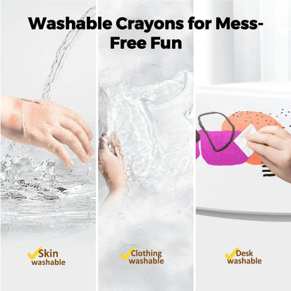 6 Crayones Suave Lavable Jarmelo