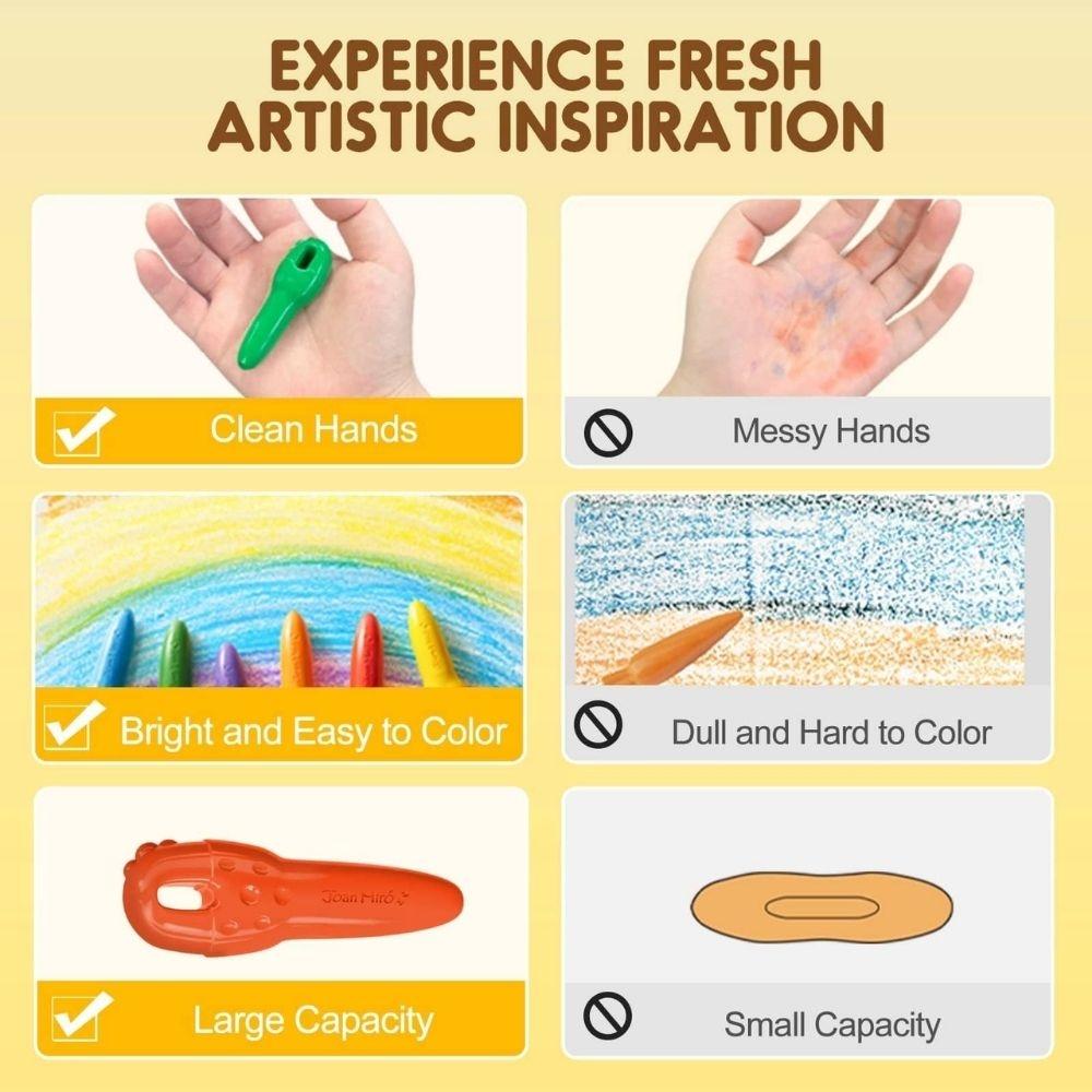 12 Crayones Key De Cera De Abeja Jarmelo