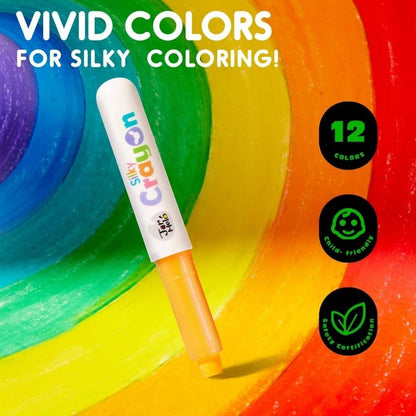 12 Crayones Ultrasuave Lavable Jarmelo