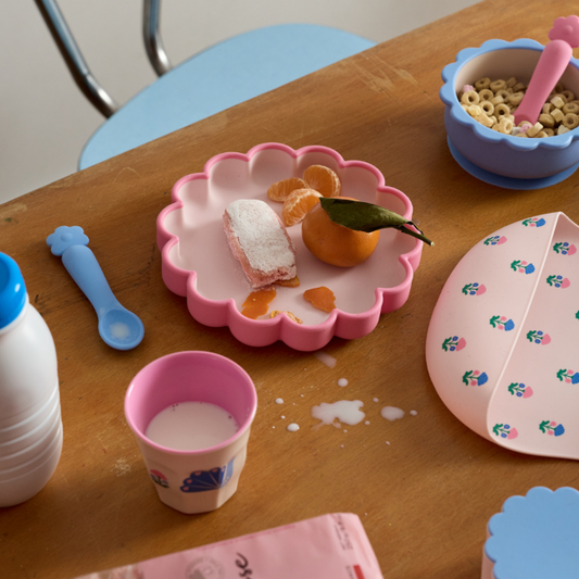 Babero Silicona Pavo Real Joli Paon