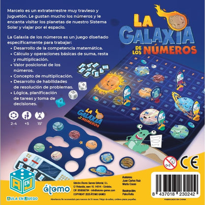 La Galaxia De Los Números Átomo