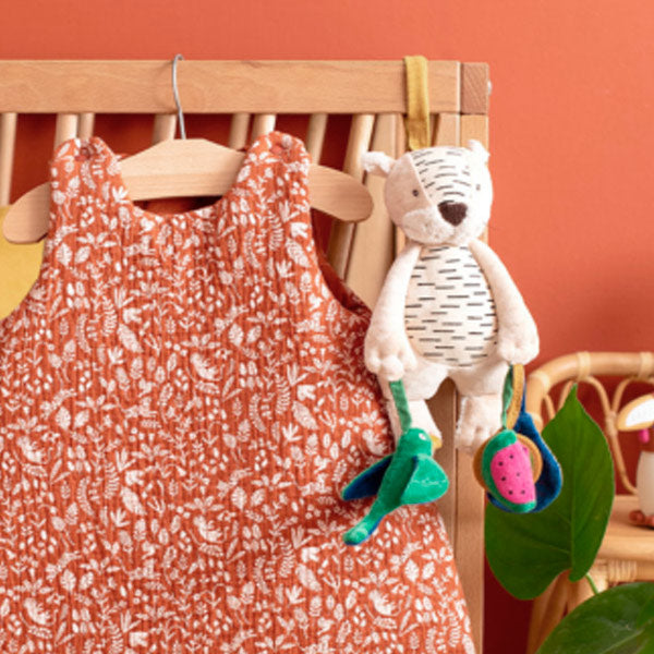 Tigre Baboo Actividades Para Colgar Foret Mawa Moulin Roty