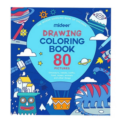 Libro Colorear Azul