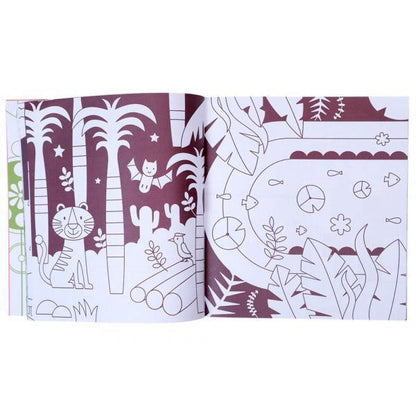 Libro Colorear Rosa