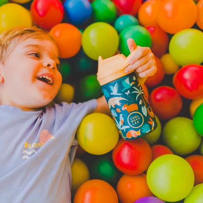 Botella Termo Kiddie Bottle Rainforest Refuge 350ml Cool Bottles