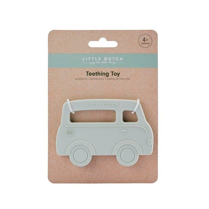 Mordedor Silicona Bus Verde Little Dutch