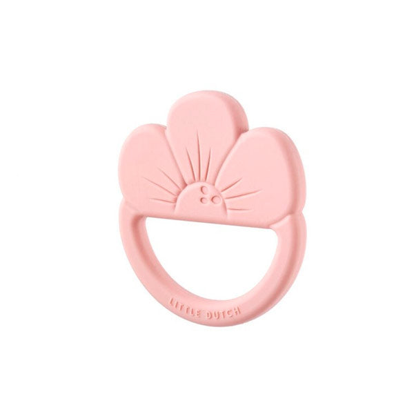 Mordedor Silicona Flor Rosa Little Dutch
