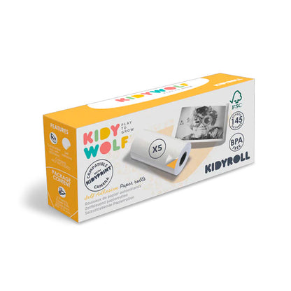 Papel Adhesivo Para Cámara Digital K-Print KidyWolf