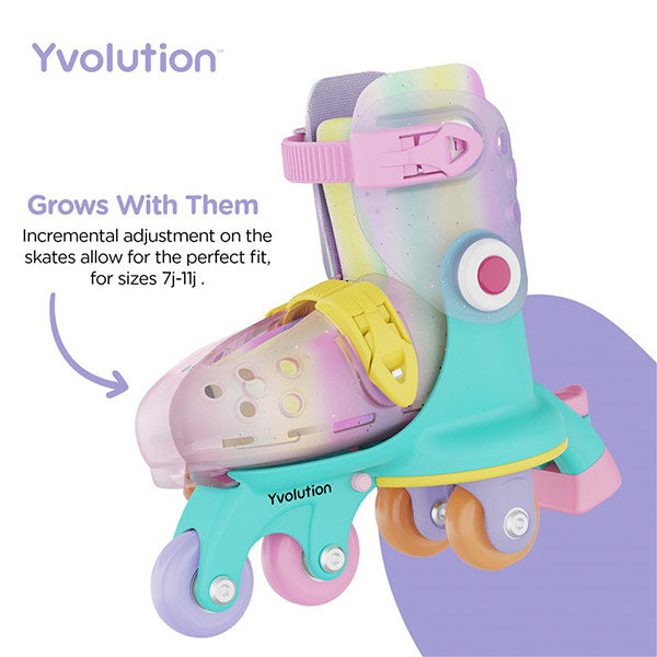 Patines Twista Rainbow Talla 23-28 Yvolution