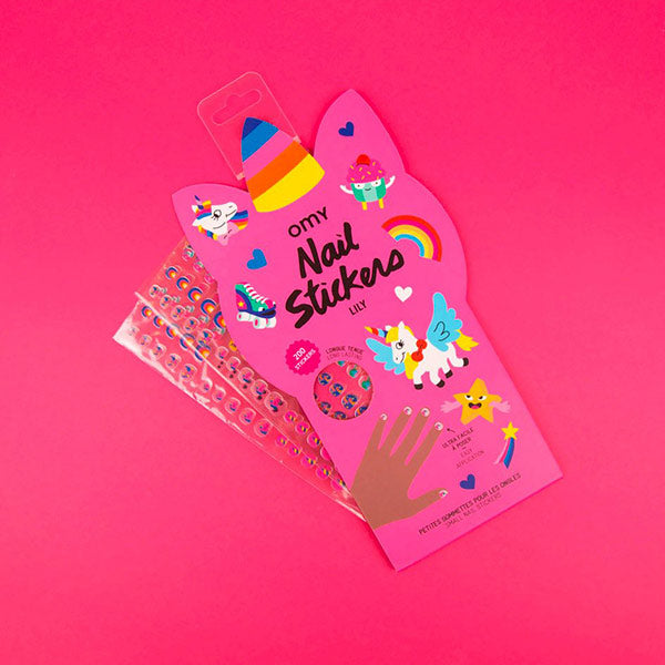 Pegatinas Para Uñas OMY Unicornio Lily