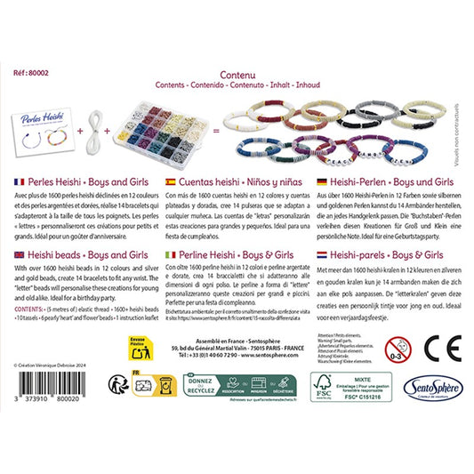 Crea tus Pulseras Perlas Heishi Boys and Girls