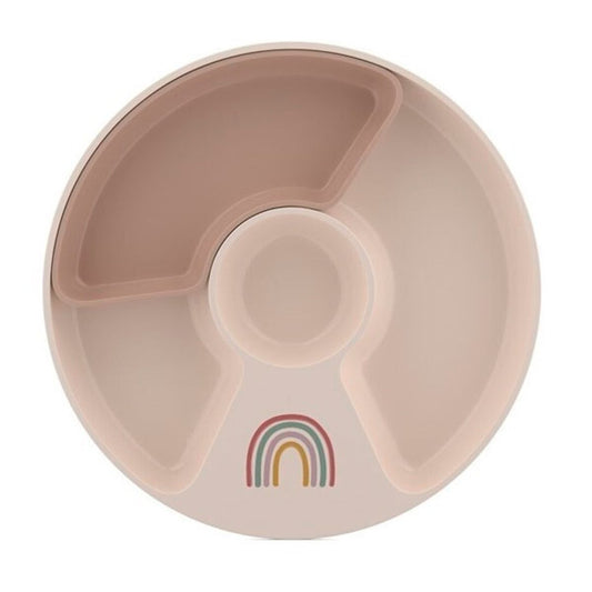 Plato Dividido Little Dutch Arcoiris