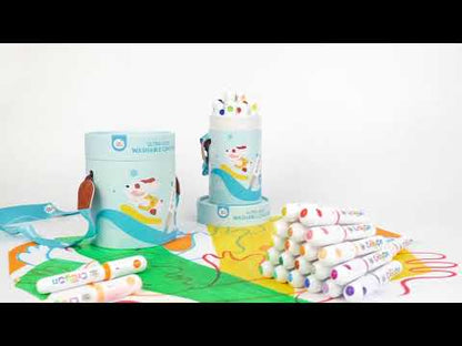 Bolsa 24 Crayones Ultra Suaves Lavables Jarmelo