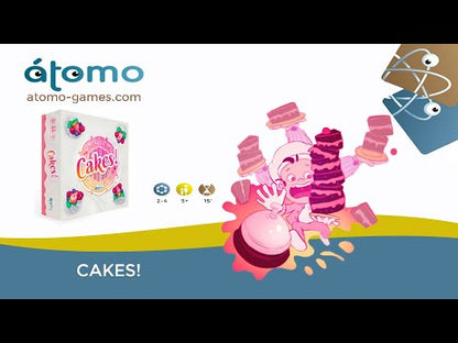 Juego Mesa Habilidad Cakes! Átomo