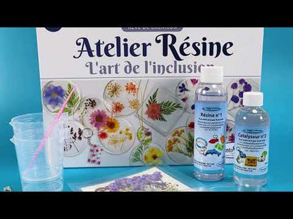 Taller Resina Arte Floral Inclusión