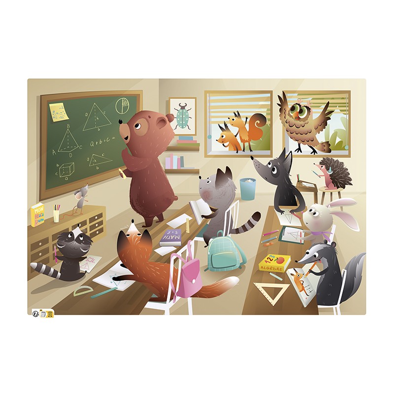 Puzzles Viva el Cole 2x24 piezas