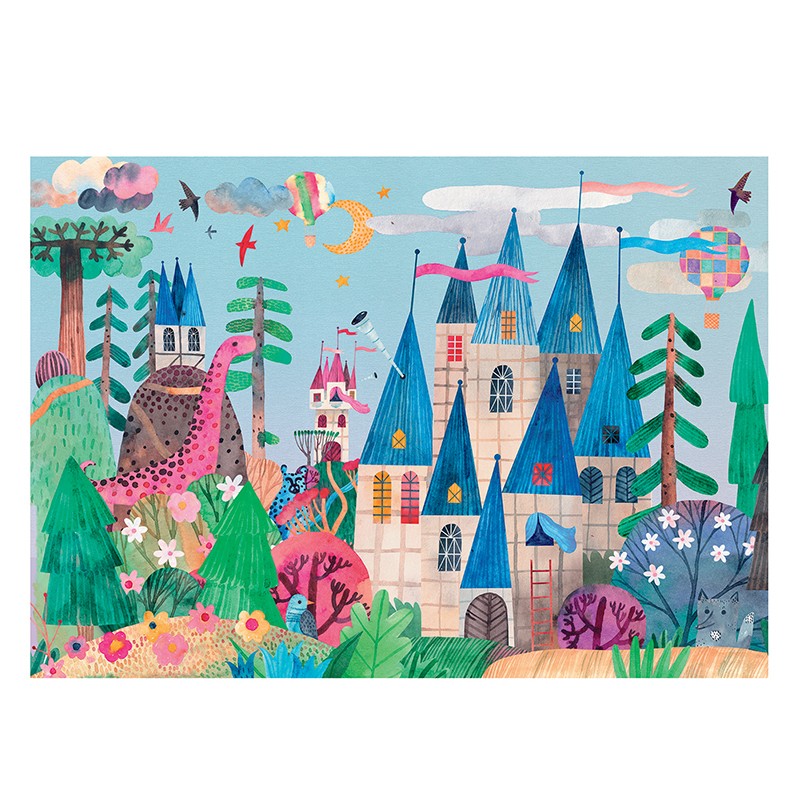 Puzzle Castillo de Cuento 54 piezas
