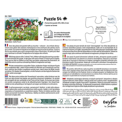 Puzzle Pueblo de los Ratones 54 piezas