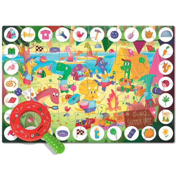 Puzzle Zoom Dinosaurios