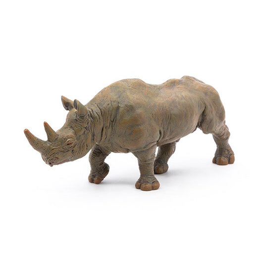 Rinoceronte Negro Animales Juguete Papo