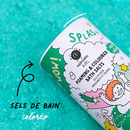 Sales Baño Espumosas Nailmatic Verde Laguna