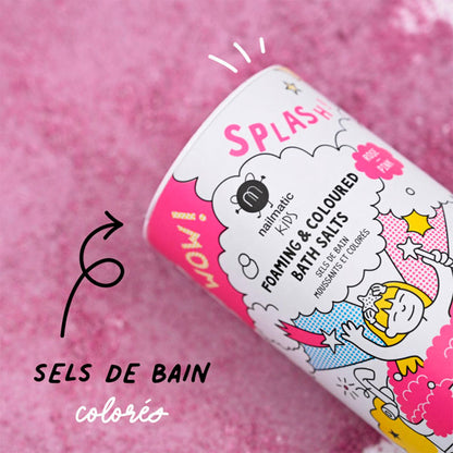 Sales Baño Espumosas Nailmatic Rosa