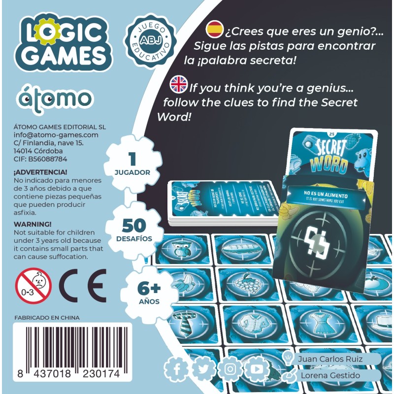 Secret Word Átomo