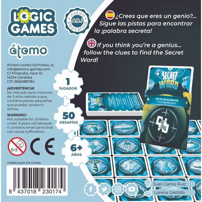 Secret Word Átomo